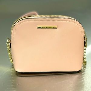 Steve Madden pale pink medium small cross body - only used once!